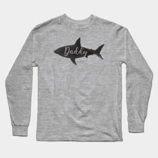 Daddy Shark - Shark family series Long Sleeve T-Shirt